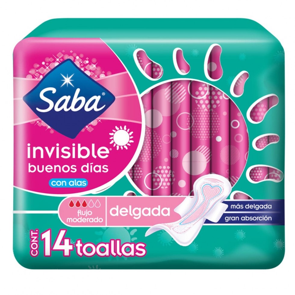 Saba Invisible 10 uds